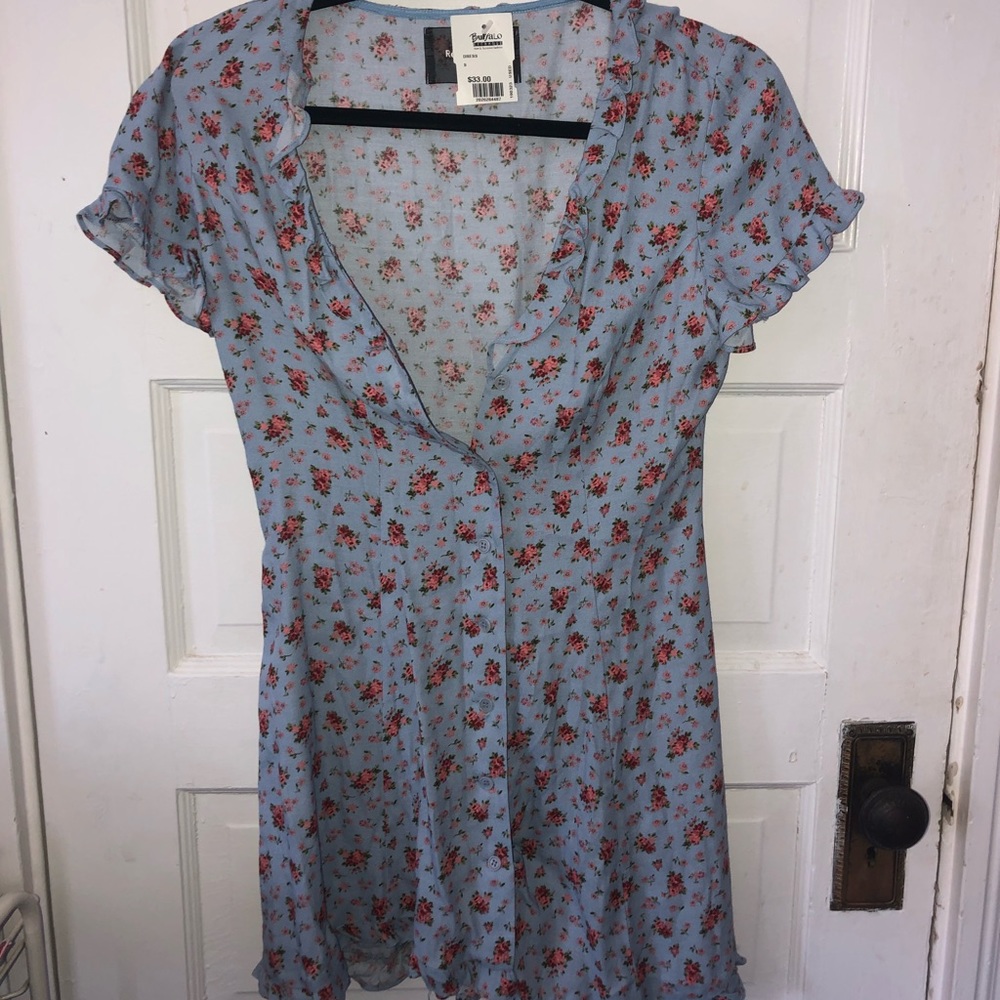 Reformation floral print dress